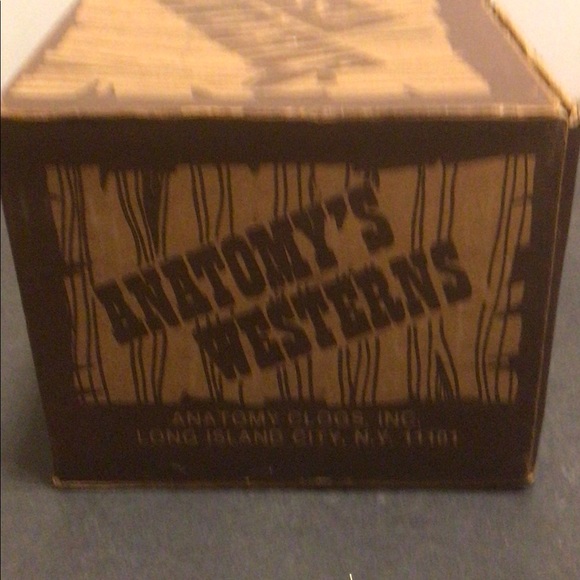 Rare 1960’s Anatomy’s Clogs Shoe Box - Picture 3 of 5